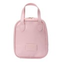 Kosmetyczka organizer na kosmetyki z rączką 17x7x19cm różowa KS128R Kosmetyczka organizer na kosmetyki z rączką 17x7x19cm różowa KS128R