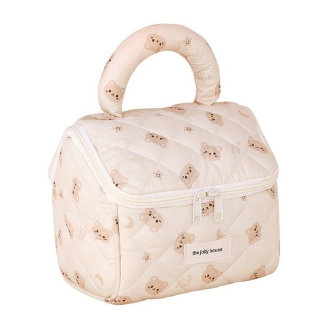 Kosmetyczka rozkładana elegancka kuferek pikowana BEAR KS131K Kosmetyczka rozkładana elegancka kuferek pikowana BEAR KS131K