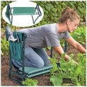 Składany taboret, krzesło, klęcznik ogrodowy 3w1 z kieszonkami 60 x 49 x 25 cm KRT04 Składany taboret, krzesło, klęcznik ogrodowy 3w1 z kieszonkami 60 x 49 x 25 cm KRT04