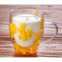 Szklanka termiczna z kwiatami w środku, hortensje 300 ml 1szt SZK153 Szklanka termiczna z kwiatami w środku, hortensje 300 ml 1szt SZK153