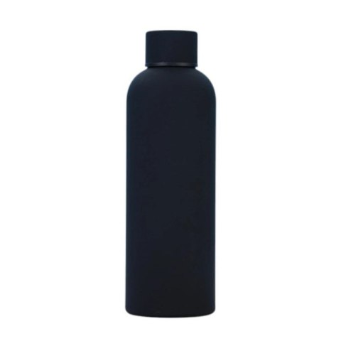 Bidon, butelka termiczna 500ML, stal nierdzewna z powłoką SOFT TOUCH czarny BD46CZ Bidon, butelka termiczna 500ML, stal nierdzewna z powłoką SOFT TOUCH czarny BD46CZ