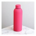 Bidon, butelka termiczna 500ML, stal nierdzewna z powłoką SOFT TOUCH fuksja BD46F Bidon, butelka termiczna 500ML, stal nierdzewna z powłoką SOFT TOUCH fuksja BD46F