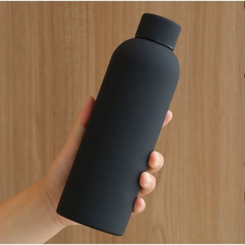 Bidon, butelka termiczna 500ML, stal nierdzewna z powłoką SOFT TOUCH granat BD46GRAN Bidon, butelka termiczna 500ML, stal nierdzewna z powłoką SOFT TOUCH granat BD46GRAN