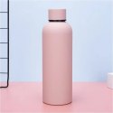 Bidon, butelka termiczna 500ML, stal nierdzewna z powłoką SOFT TOUCH jasny róż BD46R Bidon, butelka termiczna 500ML, stal nierdzewna z powłoką SOFT TOUCH jasny róż BD46R