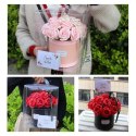 Flower box, bukiet zapachowych kwiatów mydlanych w pudełku 21szt. BUK08CZE Flower box, bukiet zapachowych kwiatów mydlanych w pudełku 21szt. BUK08CZE