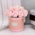 Flower box, bukiet zapachowych kwiatów mydlanych w pudełku 21szt. BUK08R Flower box, bukiet zapachowych kwiatów mydlanych w pudełku 21szt. BUK08R