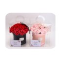 Flower box, bukiet zapachowych kwiatów mydlanych w pudełku 21szt. BUK08R Flower box, bukiet zapachowych kwiatów mydlanych w pudełku 21szt. BUK08R