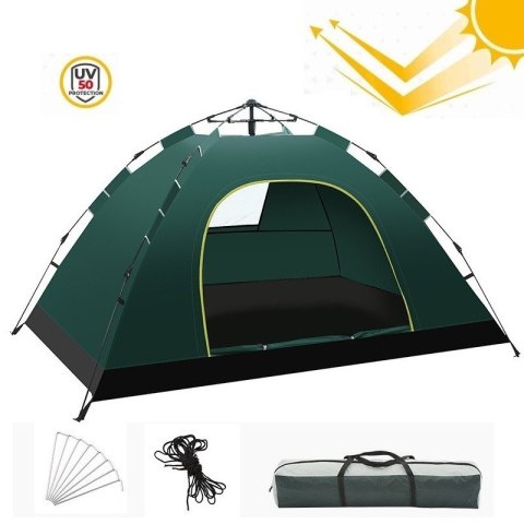 Namiot kempingowy składany 2-3 osobowy 200x140x115cm BAL12ZIE Namiot kempingowy składany 2-3 osobowy 200x140x115cm BAL12ZIE