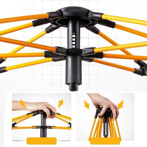 Namiot kempingowy składany 2-3 osobowy 200x140x115cm BAL12ZIE Namiot kempingowy składany 2-3 osobowy 200x140x115cm BAL12ZIE