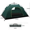 Namiot kempingowy składany 2-3 osobowy 200x140x115cm BAL12ZIE Namiot kempingowy składany 2-3 osobowy 200x140x115cm BAL12ZIE