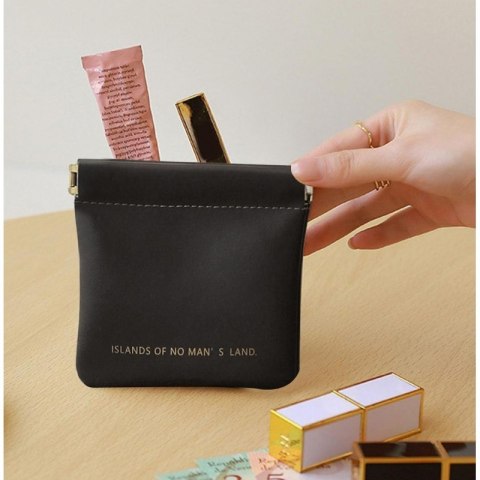 Organizer na wkładki higieniczne, elegancka saszetka do torebki, ekoskóra ORM34CZ Organizer na wkładki higieniczne, elegancka saszetka do torebki, ekoskóra ORM34CZ