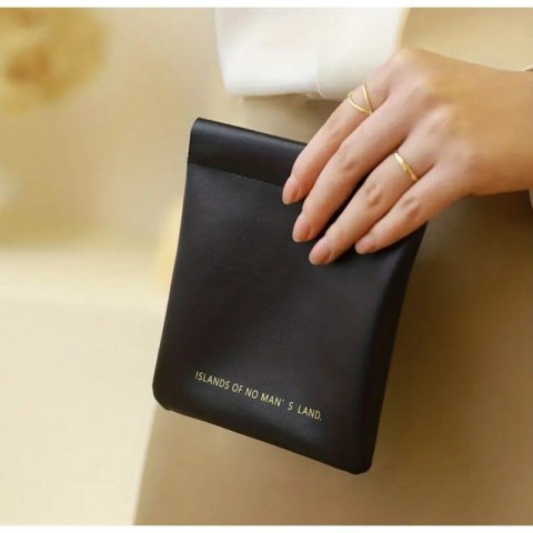 Organizer na wkładki higieniczne, elegancka saszetka do torebki, ekoskóra ORM34CZ Organizer na wkładki higieniczne, elegancka saszetka do torebki, ekoskóra ORM34CZ