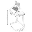 Wielofunkcyjne biurko stolik pod laptop tablet, składane 60 x 35 cm STL21 Wielofunkcyjne biurko stolik pod laptop tablet, składane 60 x 35 cm STL21