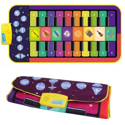 WOOPIE Interaktywna Mata Muzyczna do Tańczenia XXL WOOPIE Interaktywna Mata Muzyczna do Tańczenia XXL