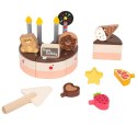 CLASSIC WORLD Drewniany Tort Urodzinowy do Krojenia 19el. CLASSIC WORLD Drewniany Tort Urodzinowy do Krojenia 19el.