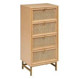 Wąska komoda Rayo rattan