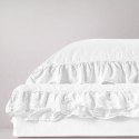 Pościel bawełniana OPTIC WHITE/220X200(P) STONEWASHED Pościel bawełniana OPTIC WHITE/220X200(P) STONEWASHED