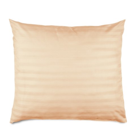 Poszewka satyna bambusowo-bawełniana STRIPE BEIGE/50x60 Poszewka satyna bambusowo-bawełniana STRIPE BEIGE/50x60