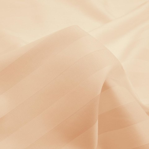 Poszewka satyna bambusowo-bawełniana STRIPE BEIGE/50x60 Poszewka satyna bambusowo-bawełniana STRIPE BEIGE/50x60