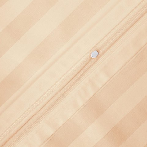 Poszewka satyna bambusowo-bawełniana STRIPE BEIGE/70x80 z listwą Poszewka satyna bambusowo-bawełniana STRIPE BEIGE/70x80 z listwą