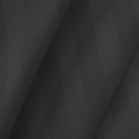 Poszewka satyna bambusowo-bawełniana STRIPE BLACK/70x80 z listwą Poszewka satyna bambusowo-bawełniana STRIPE BLACK/70x80 z listwą