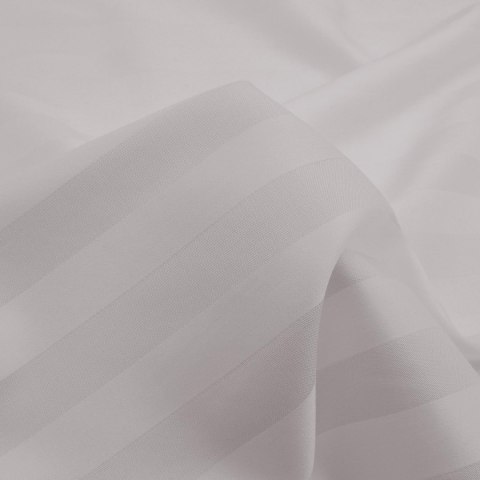 Poszewka satyna bambusowo-bawełniana STRIPE GREY/70x80 z listwą Poszewka satyna bambusowo-bawełniana STRIPE GREY/70x80 z listwą