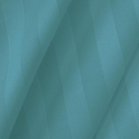 Poszewka satyna bambusowo-bawełniana STRIPE SEA TURQUOISE/40x40 Poszewka satyna bambusowo-bawełniana STRIPE SEA TURQUOISE/40x40