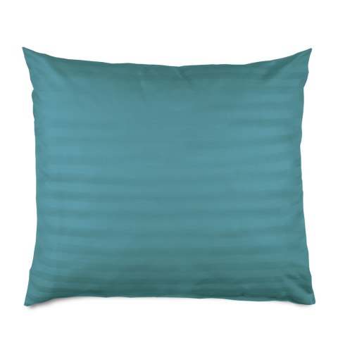 Poszewka satyna bambusowo-bawełniana STRIPE SEA TURQUOISE/50x60 Poszewka satyna bambusowo-bawełniana STRIPE SEA TURQUOISE/50x60
