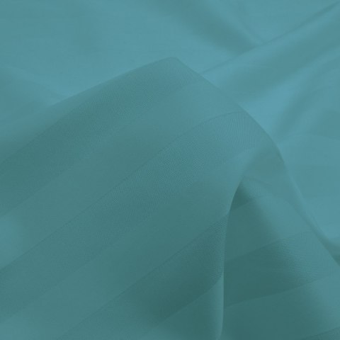 Poszewka satyna bambusowo-bawełniana STRIPE SEA TURQUOISE/50x60 Poszewka satyna bambusowo-bawełniana STRIPE SEA TURQUOISE/50x60