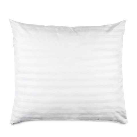 Poszewka satyna bambusowo-bawełniana STRIPE WHITE/50x60 Poszewka satyna bambusowo-bawełniana STRIPE WHITE/50x60