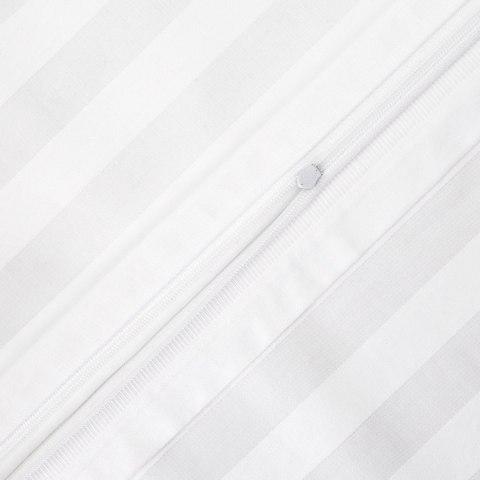 Poszewka satyna bambusowo-bawełniana STRIPE WHITE/50x60 Poszewka satyna bambusowo-bawełniana STRIPE WHITE/50x60