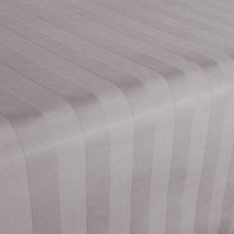 Prześcieradło satyna bambusowo-bawełniana STRIPE GREY/220x260 Prześcieradło satyna bambusowo-bawełniana STRIPE GREY/220x260