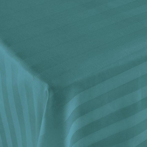Prześcieradło satyna bambusowo-bawełniana STRIPE SEA TURQUOISE/220x260 Prześcieradło satyna bambusowo-bawełniana STRIPE SEA TURQUOISE/220x260