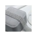 NASZYJNIK CHOKER KRYSZTAŁKI 1,6 CM SREBRNY NASZYJNIK CHOKER KRYSZTAŁKI 1,6 CM SREBRNY