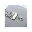 NASZYJNIK CHOKER KRYSZTAŁKI 1,6 CM SREBRNY NASZYJNIK CHOKER KRYSZTAŁKI 1,6 CM SREBRNY