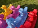 WOOPIE Bujak Wieloosobowy Dino Huśtawka Równoważna Niebieska WOOPIE Bujak Wieloosobowy Dino Huśtawka Równoważna Niebieska