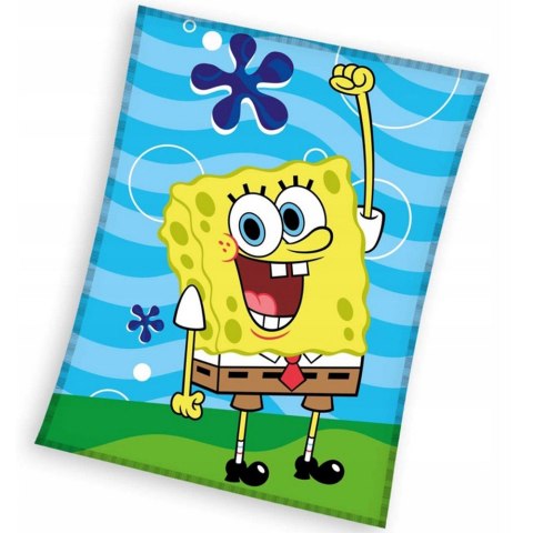 Koc dziecięcy 130x170 SpongeBob (coral) Koc dziecięcy 130x170 SpongeBob (coral)