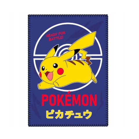 Koc polarowy 100x140 Pokemon Pikachu Koc polarowy 100x140 Pokemon Pikachu