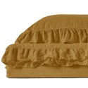 Pościel bawełniana ECRU OLIVE/160x200(P) STONEWASHED Pościel bawełniana ECRU OLIVE/160x200(P) STONEWASHED