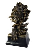 FIGURKA DEKORACYJNA LEW STATUETKA POSĄG LWA FIGURKA DEKORACYJNA LEW STATUETKA POSĄG LWA