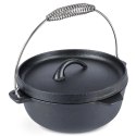 Kociołek żeliwny z pokrywką 25 cm, 3,5 l Kociołek żeliwny z pokrywką 25 cm, 3,5 l