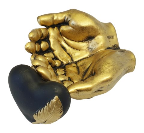 SERCE NA DŁONIACH FIGURKA 14 x 14,5 x 7 SERCE NA DŁONIACH FIGURKA 14 x 14,5 x 7