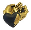 SERCE NA DŁONIACH FIGURKA 14 x 14,5 x 7 SERCE NA DŁONIACH FIGURKA 14 x 14,5 x 7