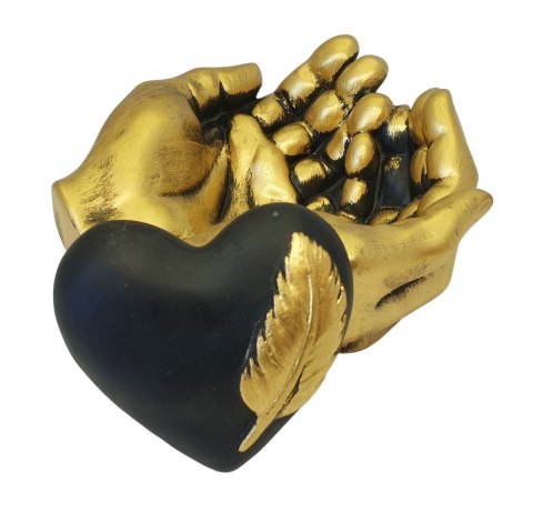 SERCE NA DŁONIACH FIGURKA 14 x 14,5 x 7 SERCE NA DŁONIACH FIGURKA 14 x 14,5 x 7