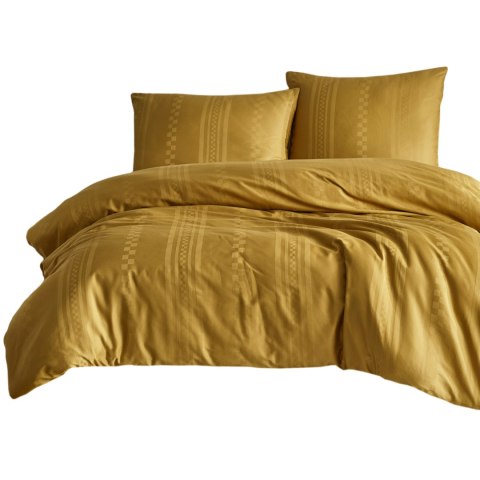 Pościel satyna bawełniana CAPITAL MUSTARD/200x220 EXCLUSIVE Pościel satyna bawełniana CAPITAL MUSTARD/200x220 EXCLUSIVE