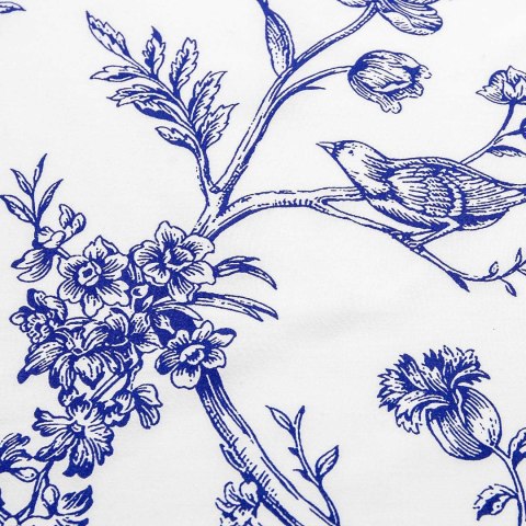 Pościel satyna bawełniana(P) BLUE BLANC/220x200 LUXURY Pościel satyna bawełniana(P) BLUE BLANC/220x200 LUXURY