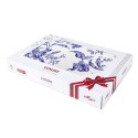 Pościel satyna bawełniana(P) BLUE BLANC/220x200 LUXURY Pościel satyna bawełniana(P) BLUE BLANC/220x200 LUXURY
