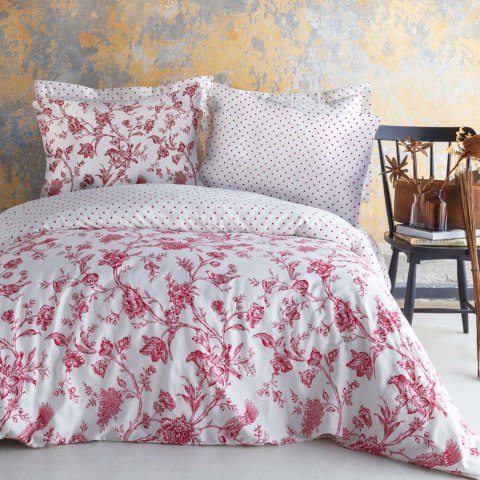 Pościel satyna bawełniana(P) ROSE BLANC/220x200 LUXURY Pościel satyna bawełniana(P) ROSE BLANC/220x200 LUXURY