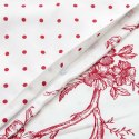 Pościel satyna bawełniana(P) ROSE BLANC/220x200 LUXURY Pościel satyna bawełniana(P) ROSE BLANC/220x200 LUXURY