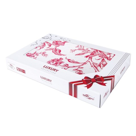 Pościel satyna bawełniana(P) ROSE BLANC/220x200 LUXURY Pościel satyna bawełniana(P) ROSE BLANC/220x200 LUXURY